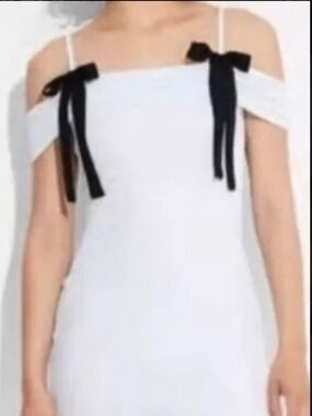 Wild Fable Light Blue Bow dress